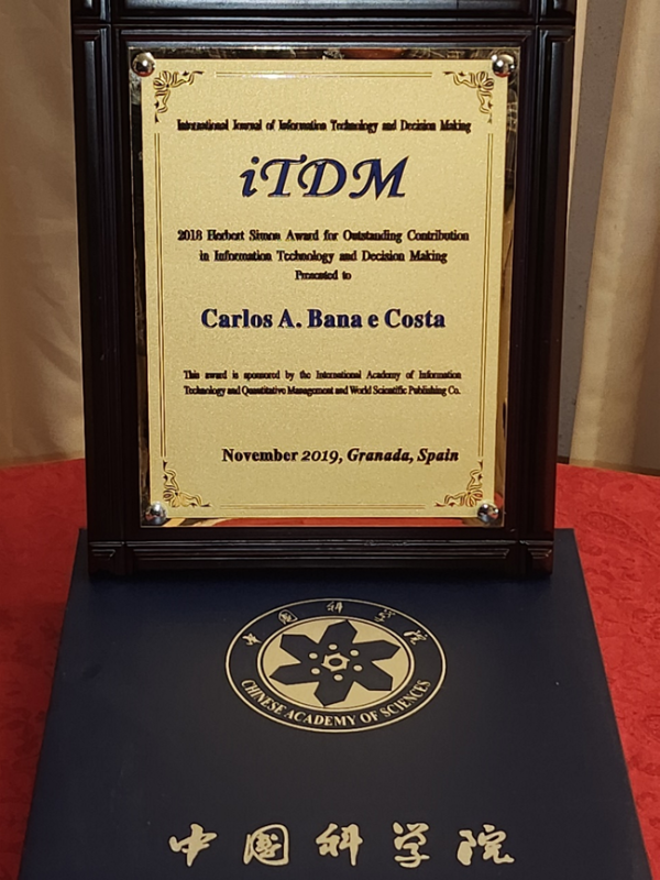 SPADA背后的量化模型算法MACBETH和决策科学家Bana e Costa教授-新通供应链论坛